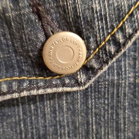 Ann Taylor Loft boot cut early Y2K 2000's jean sz 14 sailor jeans - Picture 3 of 13